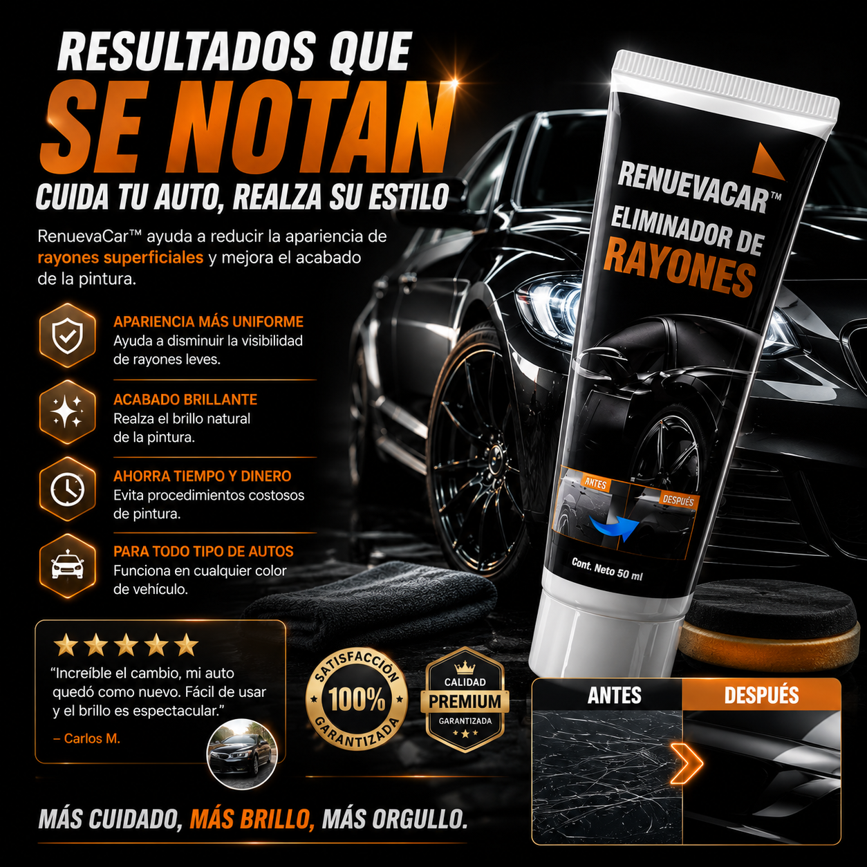🚘 RenuevaCar™ Eliminador de Rayones